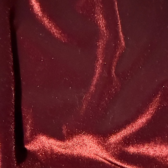 Velvet/velour Burgundy Dress by Eye Candy Sz.M - Picture 13 of 13